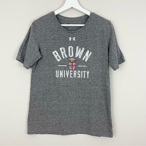 Brown University Under Armour Women's Loose Fit Logo T-Shirt